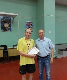 Победители 16-го чемпионата города по сибирскому шахпонгу